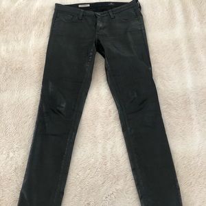 Adriano Goldschmied (the legging super skinny faux leather jeans)